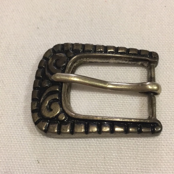 Sterling Silver 9.25 Guatemala Antique Belt Buckle main image 3